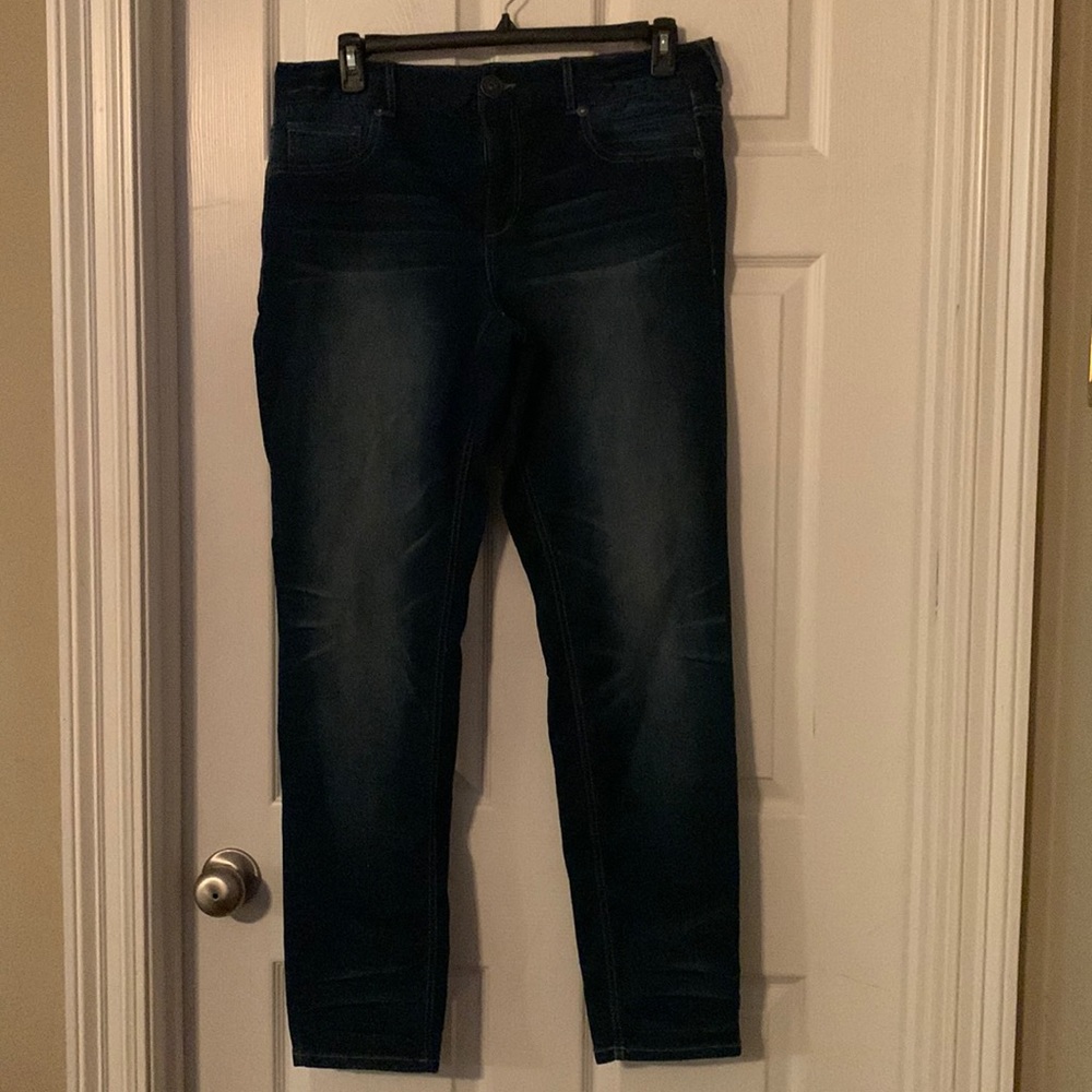 Lane Bryant distinctly boot cut jeans. Barely worn. Size 18 R.